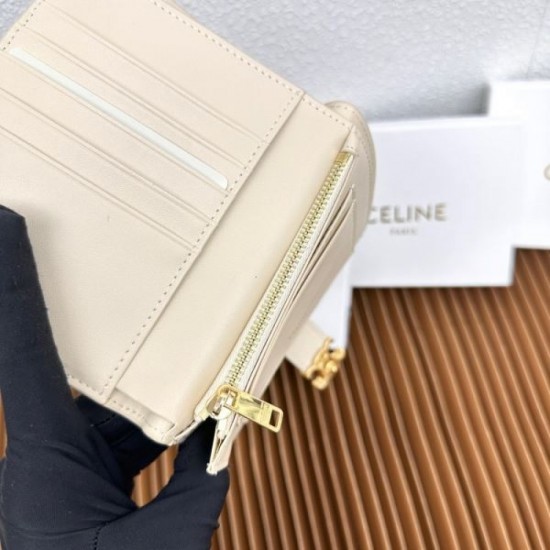 2025FW bifold wallet CELINE Celine limited sale! Get the latest release at a discount