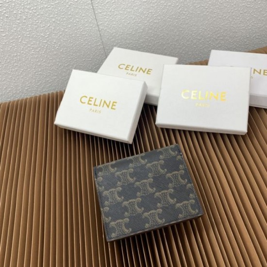 2025FW Bifold Wallet CELINE Celine Item suitable for the perfect present