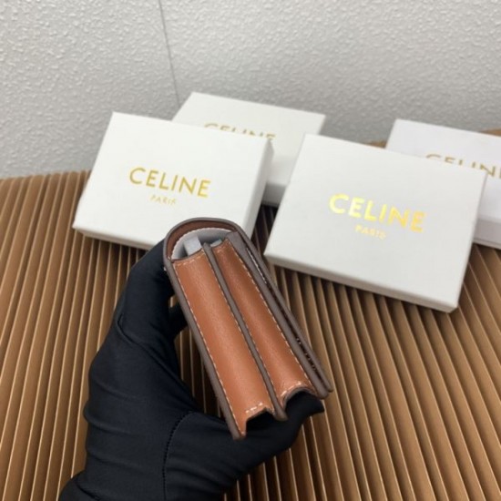 2025FW Bifold Wallet CELINE Celine Item suitable for the perfect present