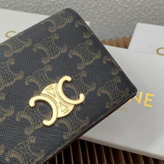 2025FW Bifold Wallet CELINE Celine Item suitable for the perfect present