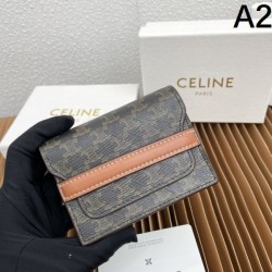 2025FW Bifold Wallet CELINE CELINE Eye-catching winter new item