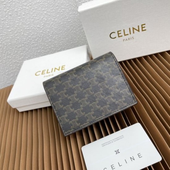 2025FW Bifold Wallet CELINE CELINE Eye-catching winter new item