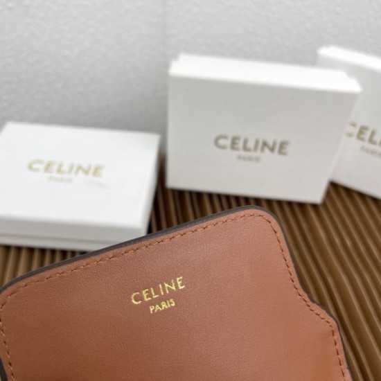 2025FW Bifold Wallet CELINE CELINE Eye-catching winter new item