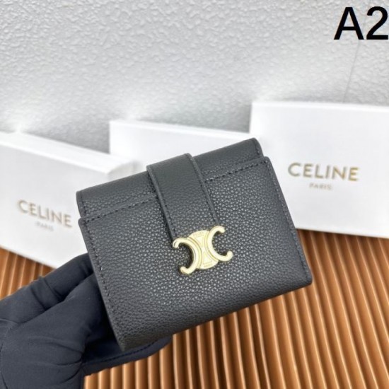 2025FW Trifold Wallet CELINE Popular brand that you can understand at a glance