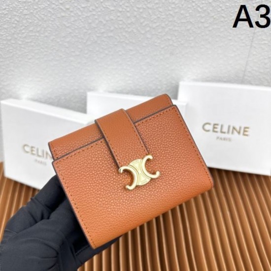 2025FW Trifold Wallet CELINE Popular brand that you can understand at a glance