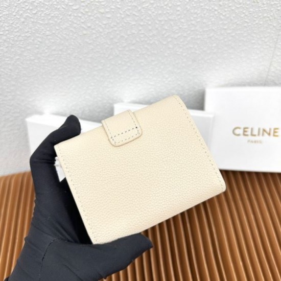 2025FW Trifold Wallet CELINE Popular brand that you can understand at a glance