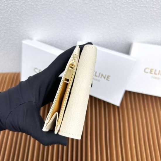 2025FW Trifold Wallet CELINE Popular brand that you can understand at a glance
