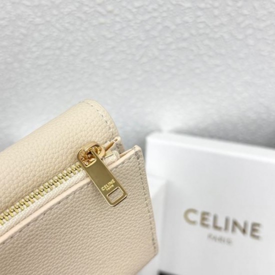 2025FW Trifold Wallet CELINE Popular brand that you can understand at a glance