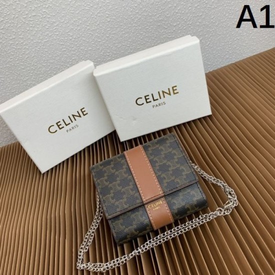 2025FW Trifold Wallet CELINE Celine A popular item with increasing expectations
