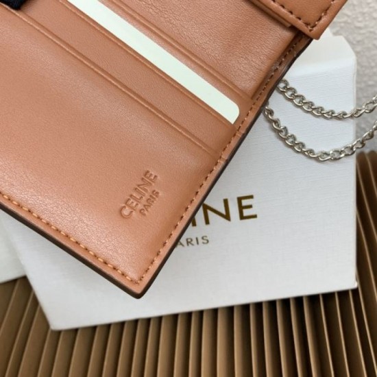 2025FW Trifold Wallet CELINE Celine A popular item with increasing expectations
