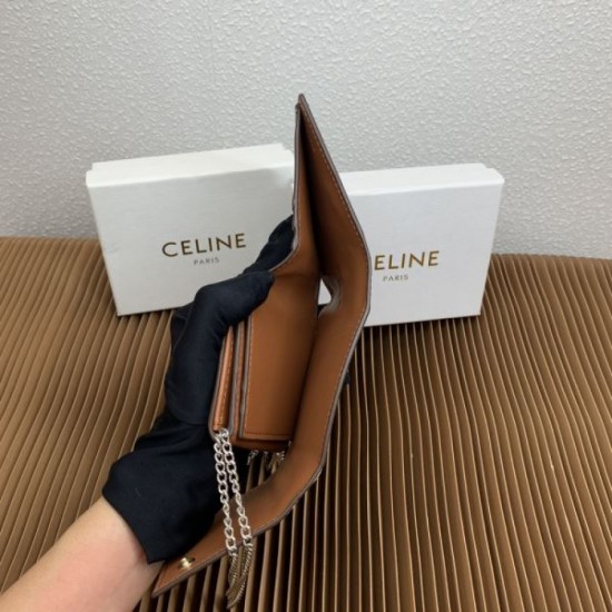 2025FW Trifold Wallet CELINE Celine A popular item with increasing expectations
