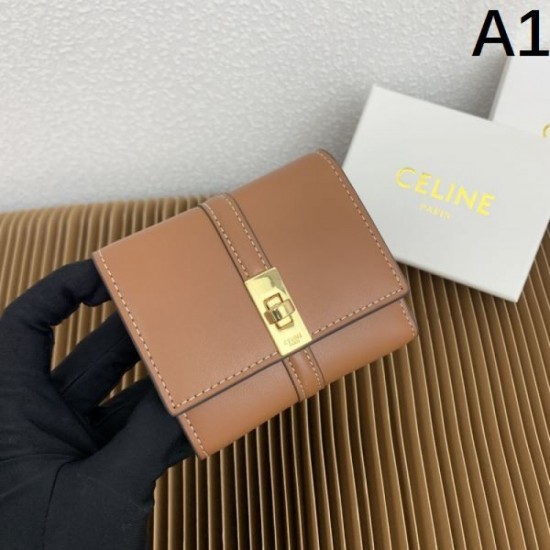 2025FW Trifold Wallet CELINE A design that overflows with adult charm