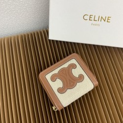 2025FW coin case CELINE CELINE Featured item full of fashion sense