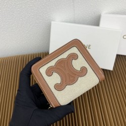 2025FW coin case CELINE CELINE Featured item full of fashion sense