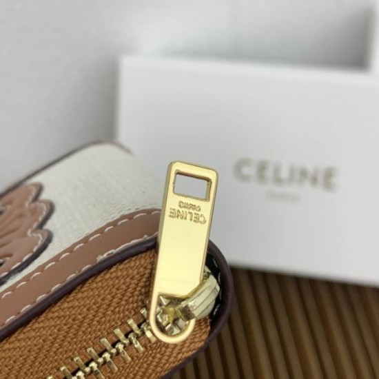 2025FW coin case CELINE CELINE Featured item full of fashion sense
