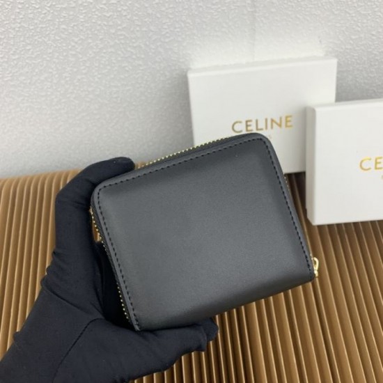 2025FW Coin Case CELINE A gem that shines with sophisticated charm