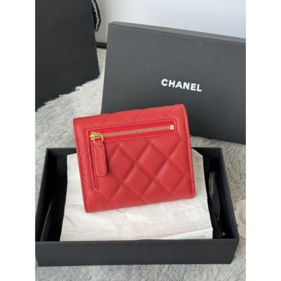 2025FW Trifold Wallet CHANEL Stylish item that leads others
