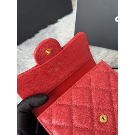 2025FW Trifold Wallet CHANEL Stylish item that leads others