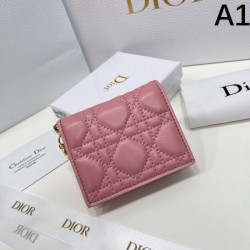 2025FW Bifold Wallet DIOR Dior This season's popular item, a must-see new item
