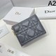2025FW Bifold Wallet DIOR Dior This season's popular item, a must-see new item
