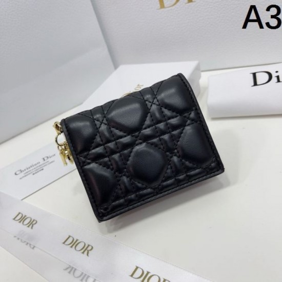2025FW Bifold Wallet DIOR Dior This season's popular item, a must-see new item