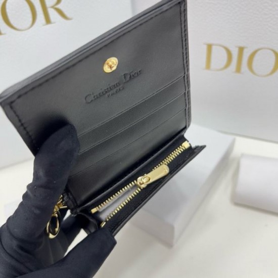 2025FW Bifold Wallet DIOR Dior This season's popular item, a must-see new item