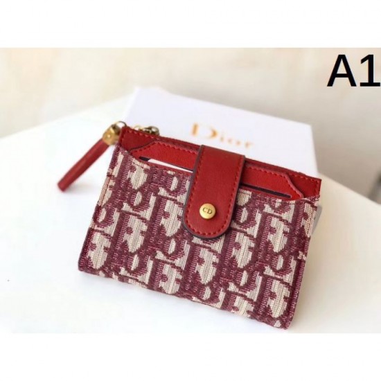 2025FW Bifold Wallet DIOR Luxurious brand, amazing price