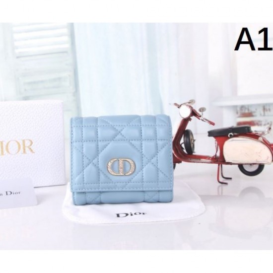 2025FW Trifold Wallet DIOR A sophisticated design that you will never get tired of