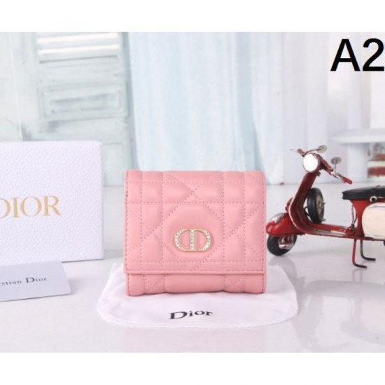 2025FW Trifold Wallet DIOR A sophisticated design that you will never get tired of