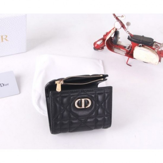 2025FW Trifold Wallet DIOR A sophisticated design that you will never get tired of