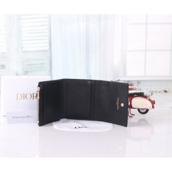 2025FW Trifold Wallet DIOR A sophisticated design that you will never get tired of