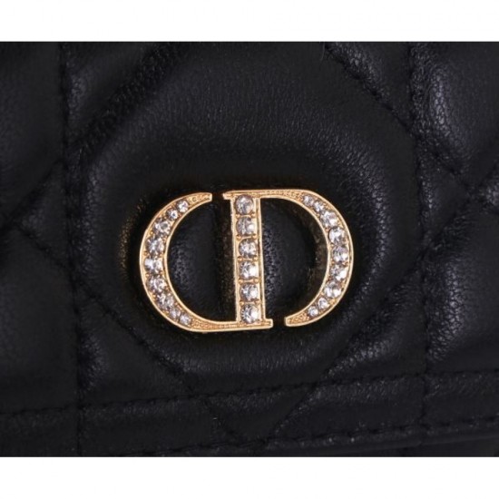 2025FW Trifold Wallet DIOR A sophisticated design that you will never get tired of