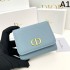 2025FW Trifold Wallet DIOR Many Dior users! Standard popular items