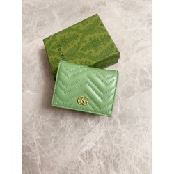 2025SS GUCCI Bifold Wallets that are loved by celebrities and celebrities