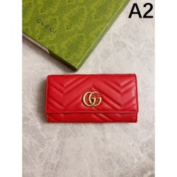 2025SS New Spring/Summer GUCCI Long Wallet with a huge support