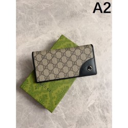 2025SS A perfect item with a strong presence GUCCI long wallet