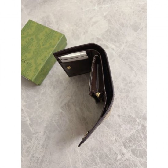 2025SS Excellent Brand Print GUCCI Tri-fold Wallet 2025SS Excellent Brand Print GUCCI Tri-fold Wallet