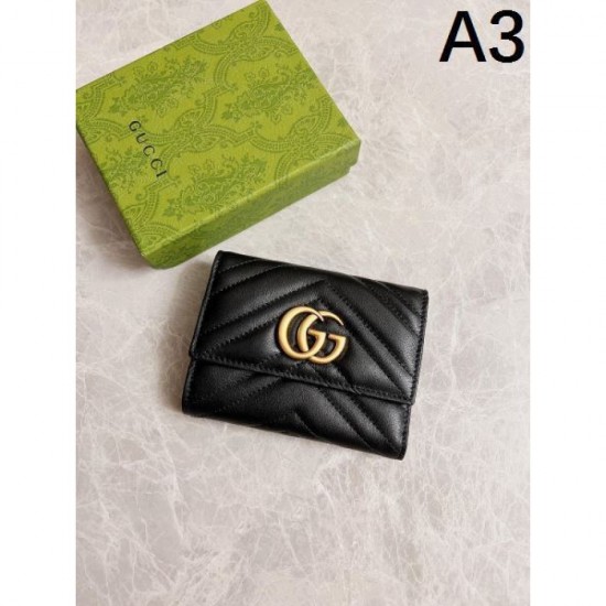 2025SS Good compatibility and highly recommended GUCCI Tri-fold Wallet 2025SS Good compatibility and highly recommended GUCCI Tri-fold Wallet