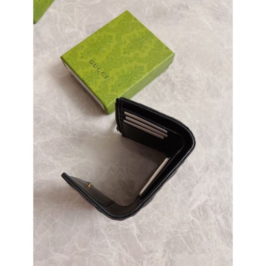 2025SS Good compatibility and highly recommended GUCCI Tri-fold Wallet 2025SS Good compatibility and highly recommended GUCCI Tri-fold Wallet