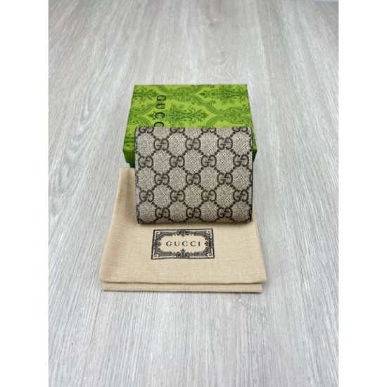 2025FW Trifold Wallet GUCCI Featured item that also appears in Gucci fashion magazines