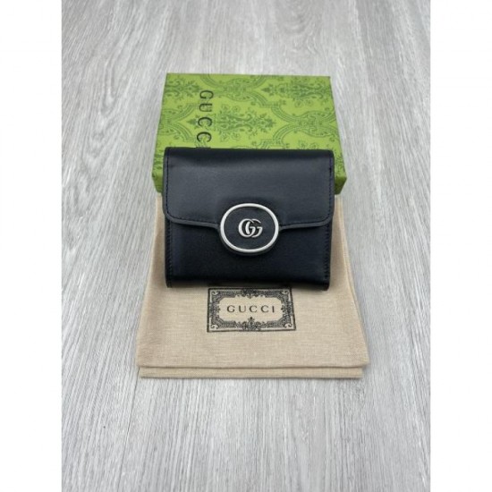 2025FW tri-fold wallet GUCCI Gucci top trend, full of fashion sense