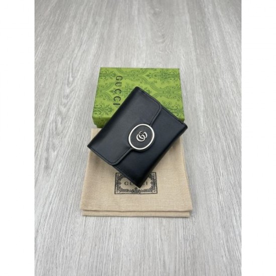 2025FW tri-fold wallet GUCCI Gucci top trend, full of fashion sense