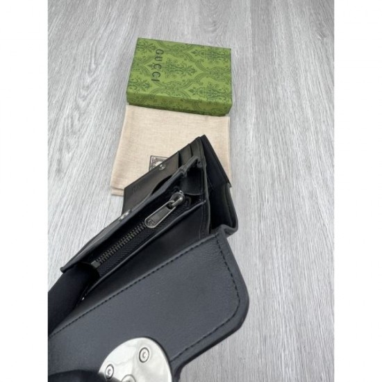 2025FW tri-fold wallet GUCCI Gucci top trend, full of fashion sense