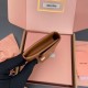 2025SS Simple MIU MIU Tri-fold wallet with excellent versatility 2025SS Simple MIU MIU Tri-fold wallet with excellent versatility