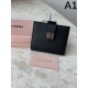 2025FW Bifold Wallet MIU MIU A gem that you can enjoy to your heart's content this winter
