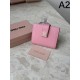 2025FW Bifold Wallet MIU MIU A gem that you can enjoy to your heart's content this winter