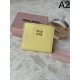 2025FW bifold wallet MIU MIU New winter item that is gaining attention