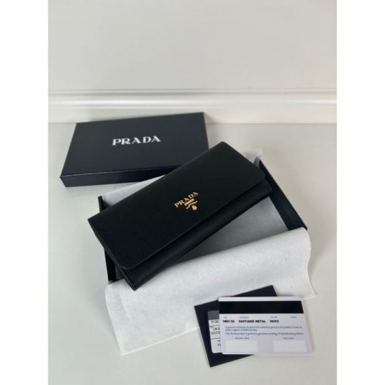 2025SS Classic Street Style PRADA Prada Long Wallet 2025SS Classic Street Style PRADA Prada Long Wallet