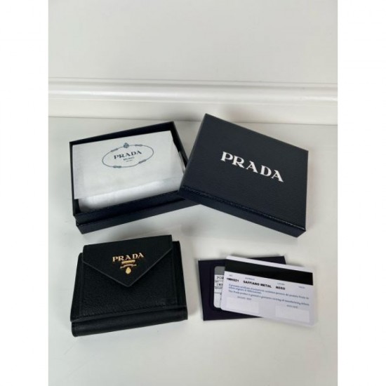 2025SS PRADA Tri-fold Wallet for a relaxed atmosphere 2025SS PRADA Tri-fold Wallet for a relaxed atmosphere