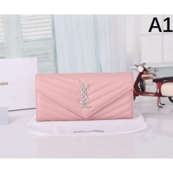 2025FW Long Wallet YSL Yves Saint Laurent Happy new arrival available on sale